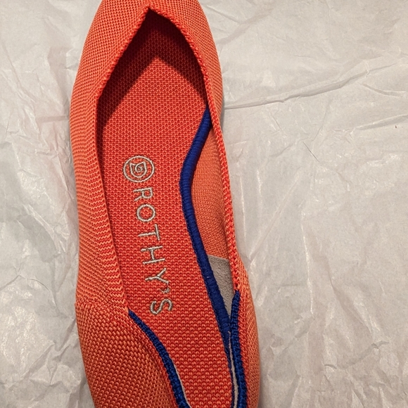 Rothy's The Point Persimmon W8 - Picture 6 of 7